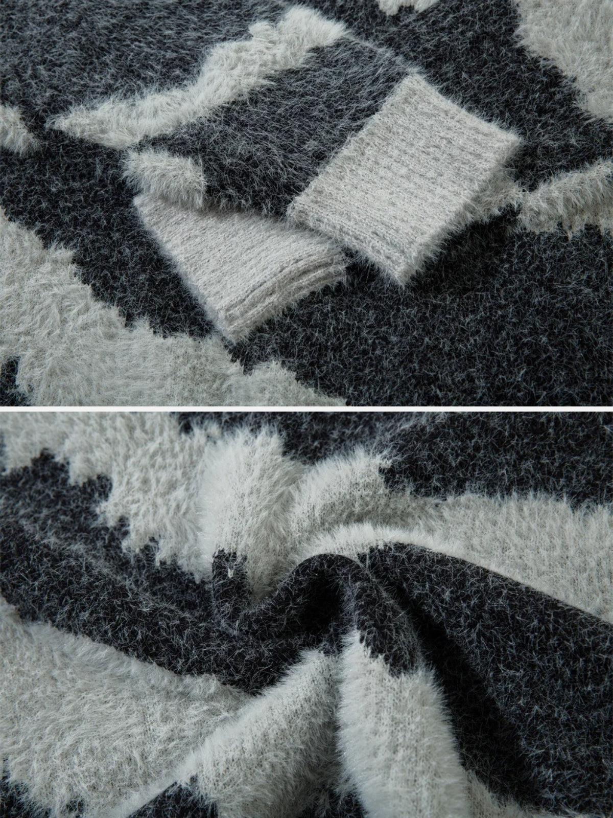 Striped Knit Sweater