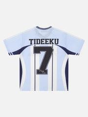 Stylish Striped Sports Jersey T-Shirt