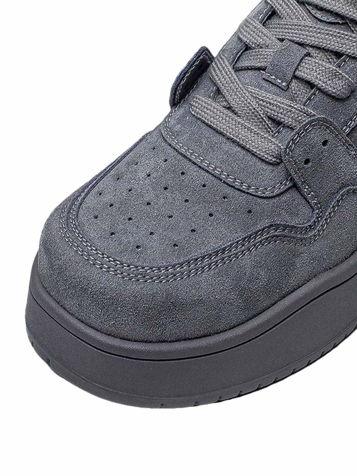 Suede Low-Top Skate Shoes
