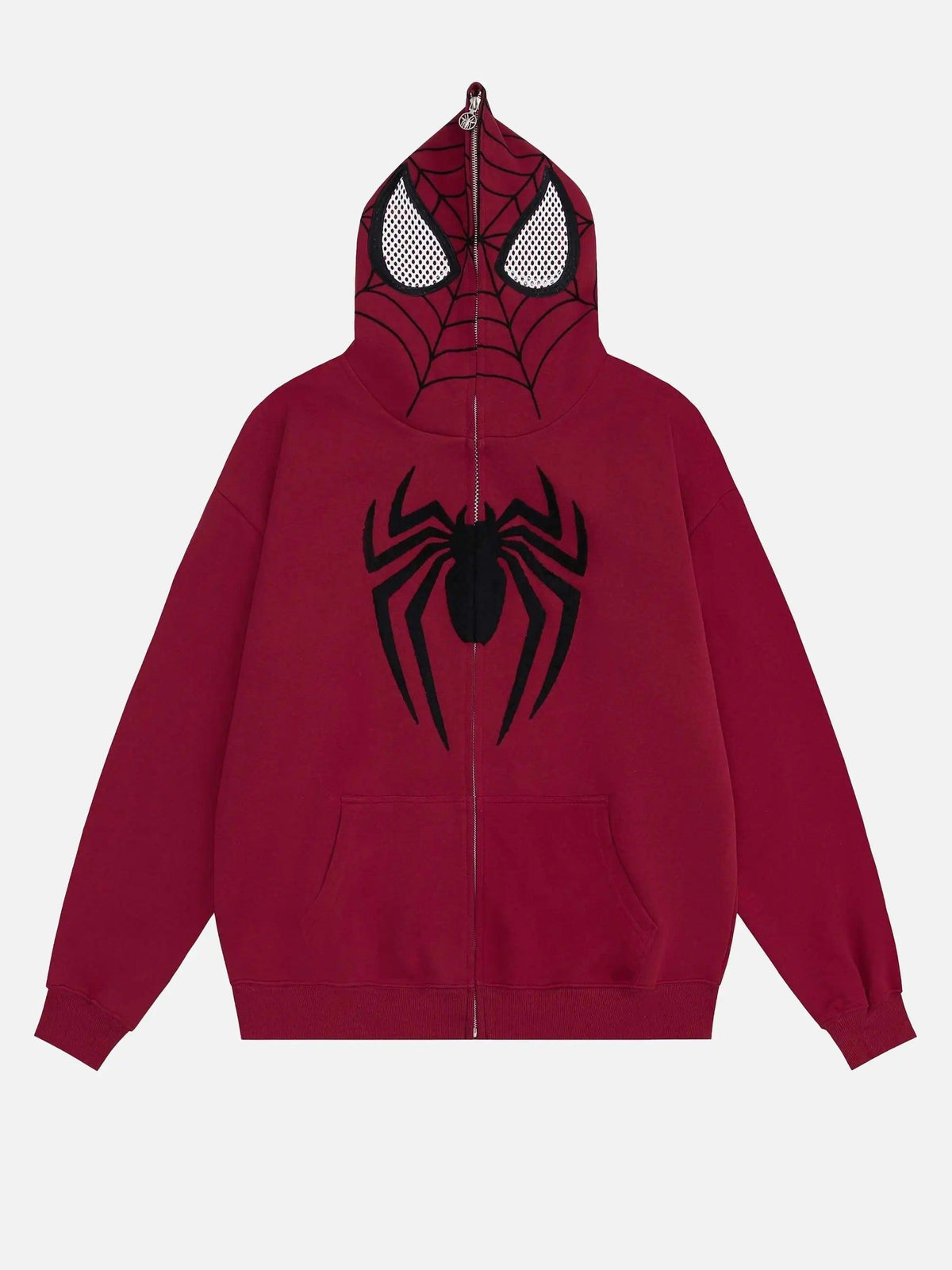 American Spider Towel Embroidery Cardigan Hoodie