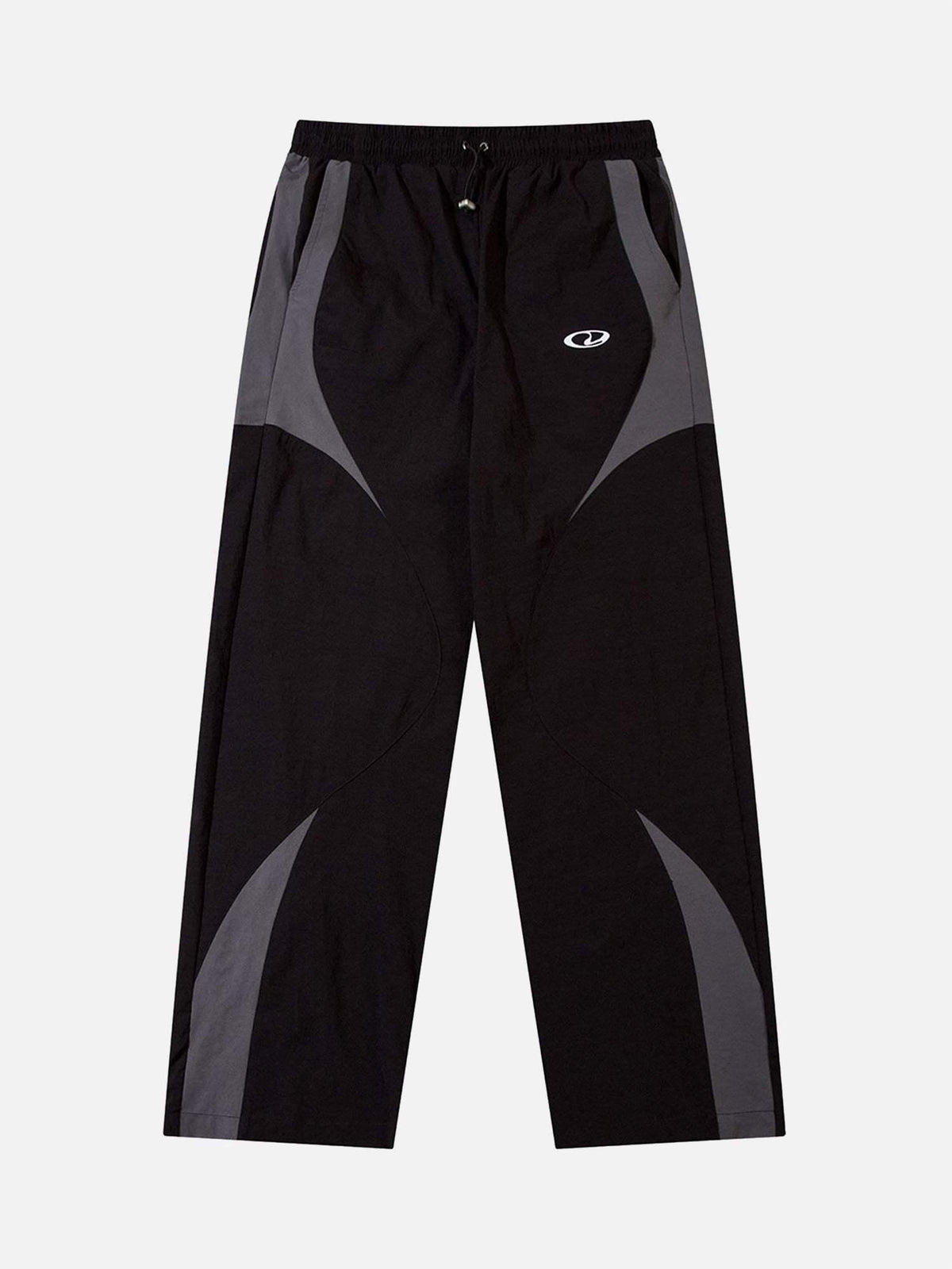 American Street Fashion Splicing Design Casual Sports Pants