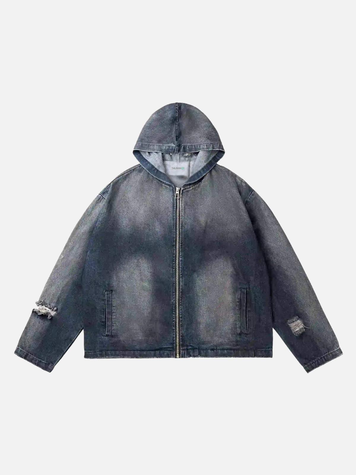 American Street Style Retro Hoodie
