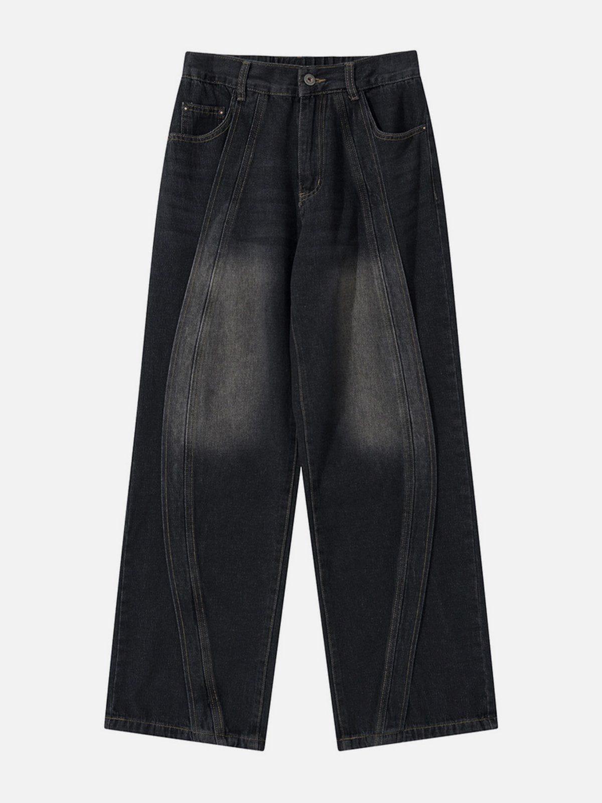 Arc Patchwork Jeans