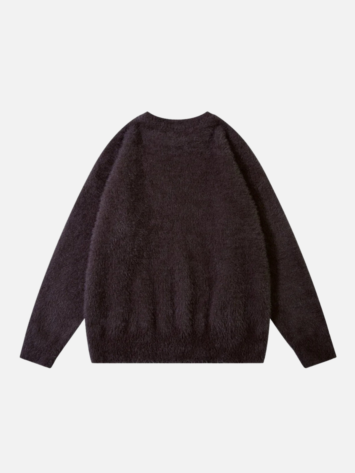 Barbed Jacquard Knitted Sweater