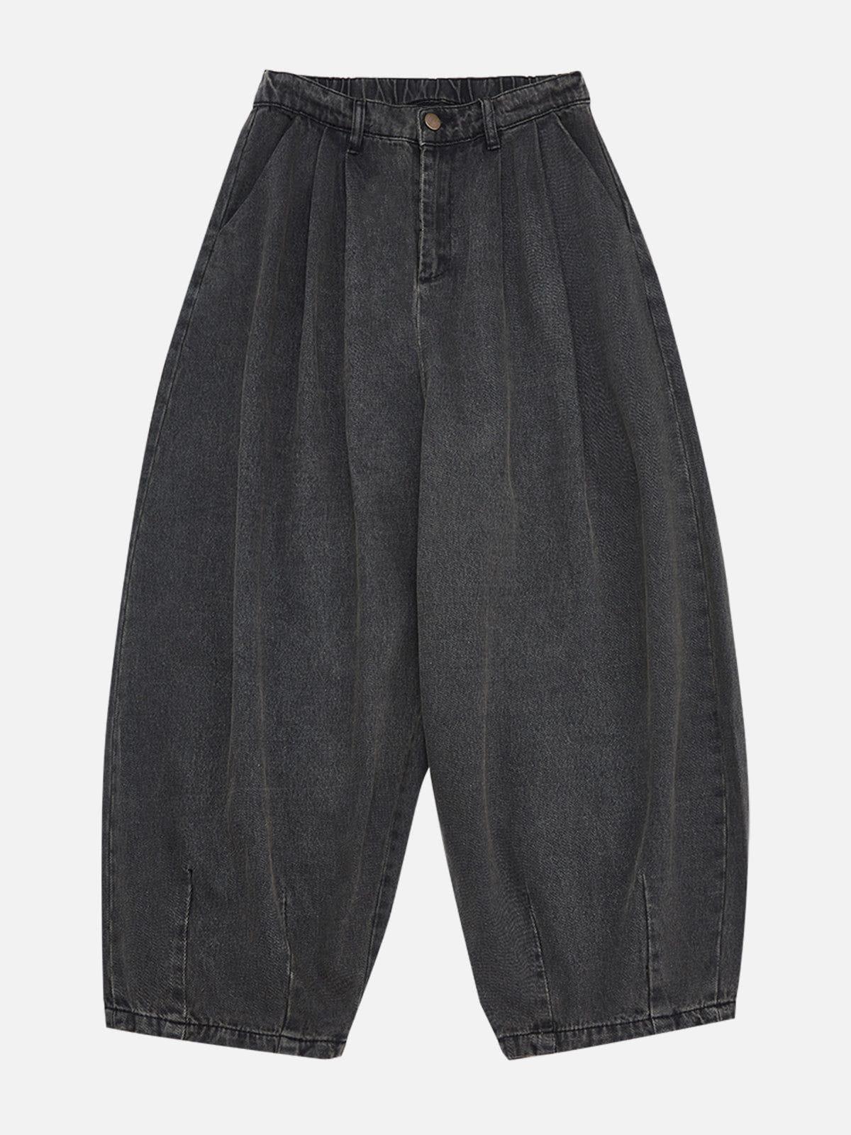 Basic Tapered Baggy Jeans