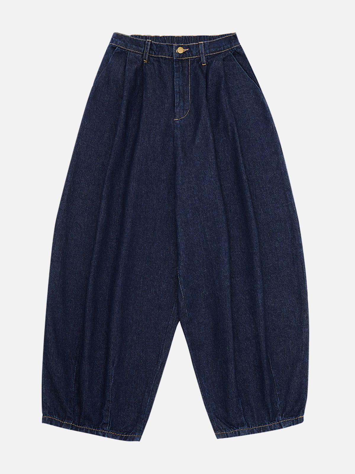Basic Tapered Baggy Jeans
