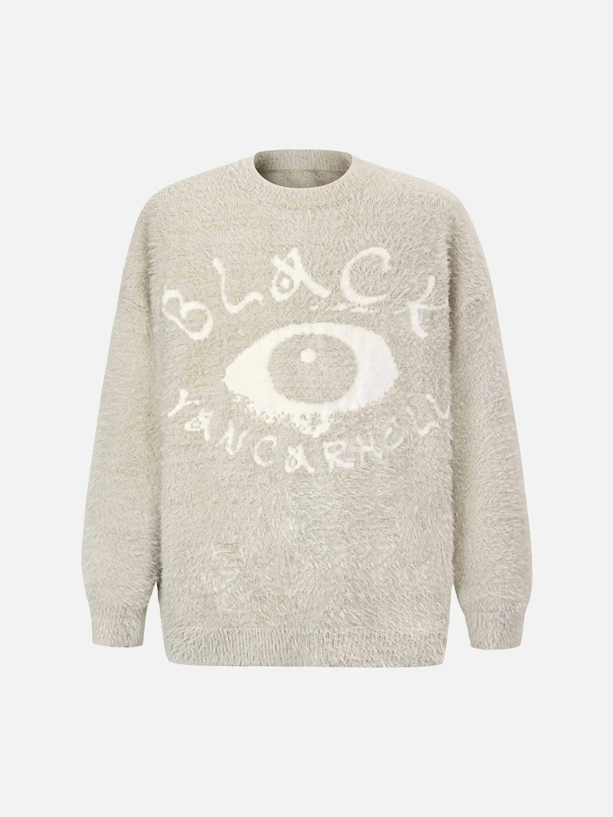 Black Eye Pattern Sweater