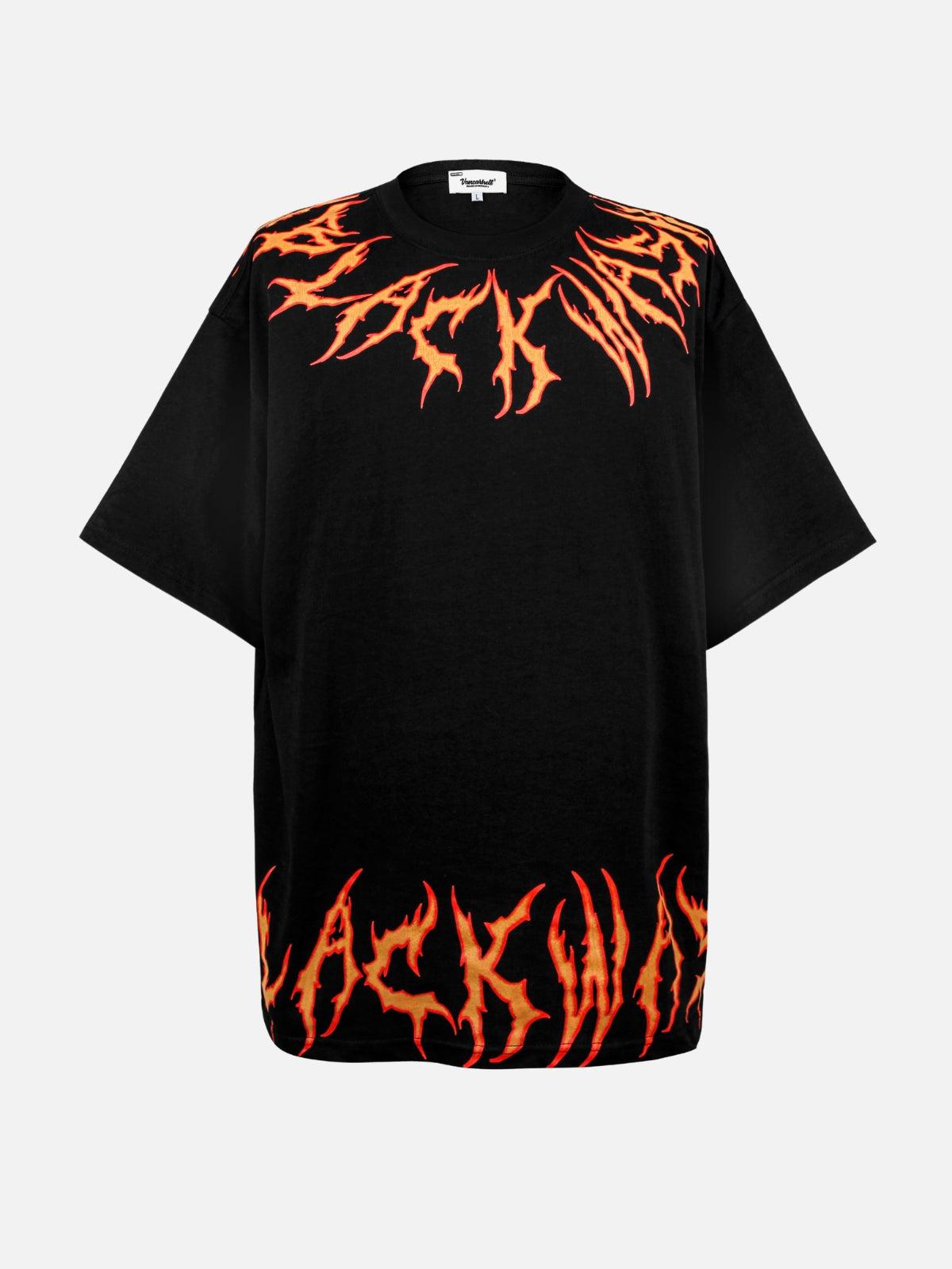 Blaze Ascend Fiery Design Tee