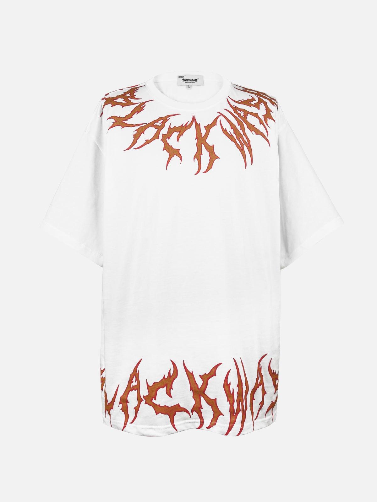 Blaze Ascend Fiery Design Tee