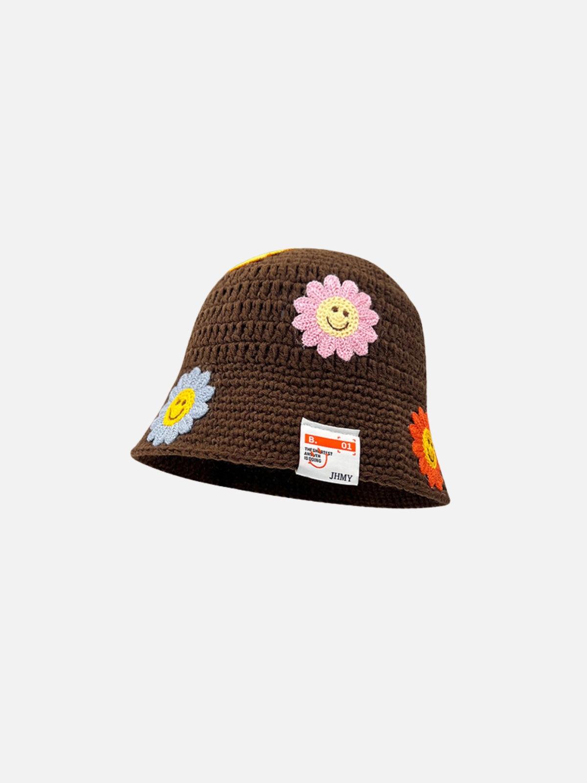Bloom Knit Bucket Hat