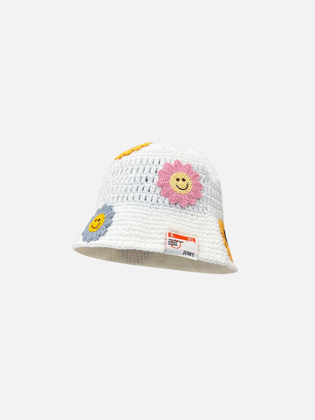Bloom Knit Bucket Hat