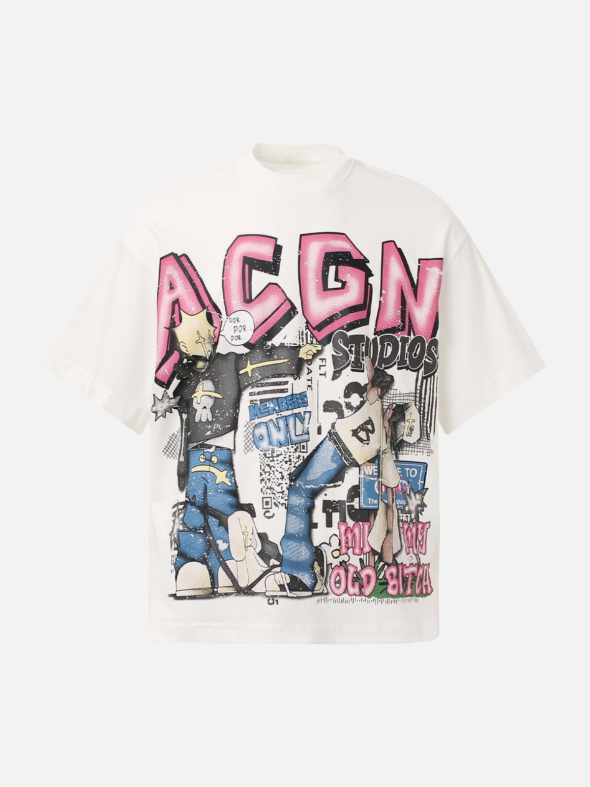 Bold Streetwear Design Graphic T-Shirt