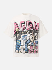 Bold Streetwear Design Graphic T-Shirt