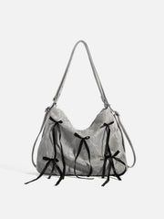 Bow Decoration Tote Bag