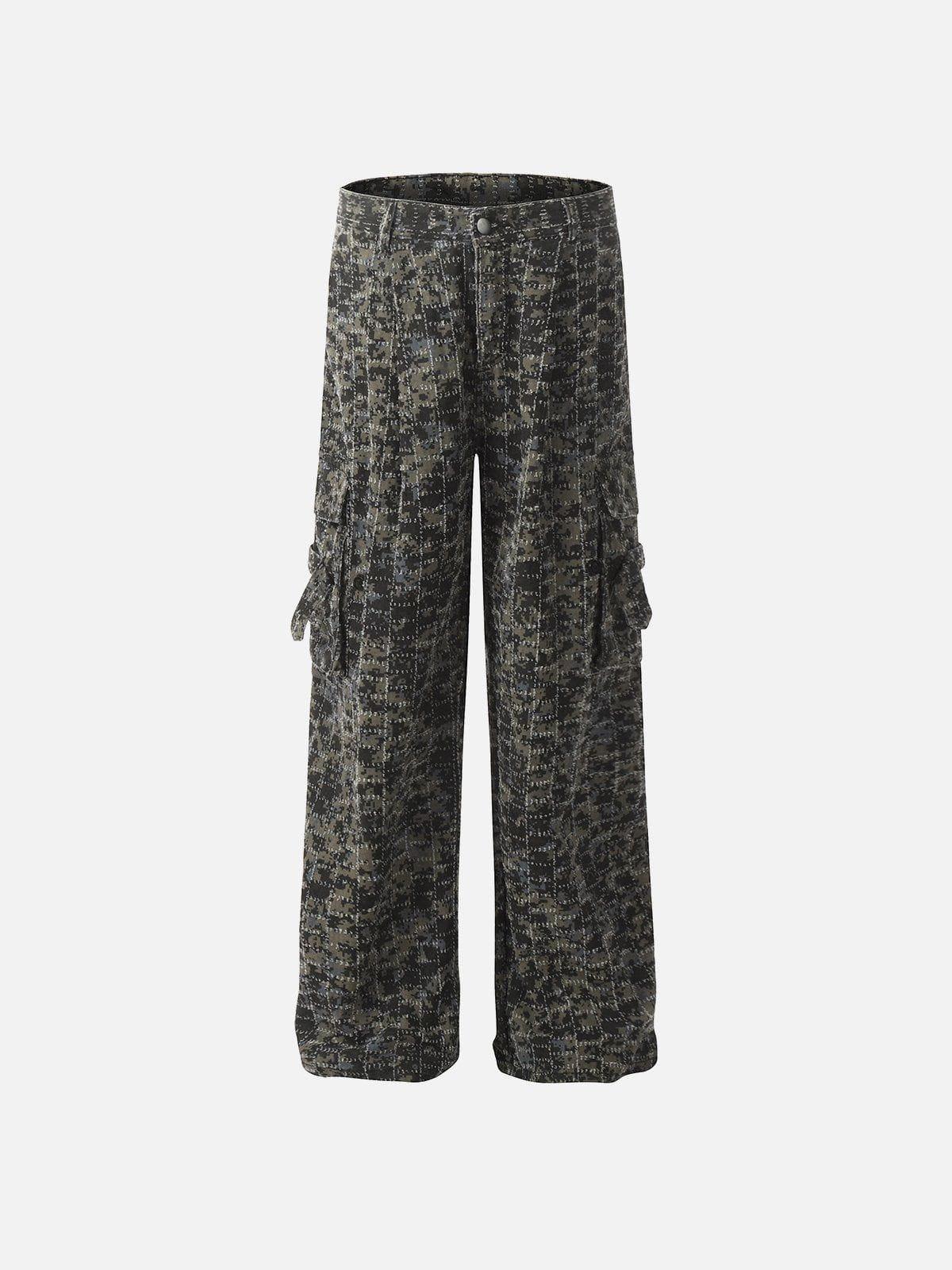 Camouflage Loose Jeans