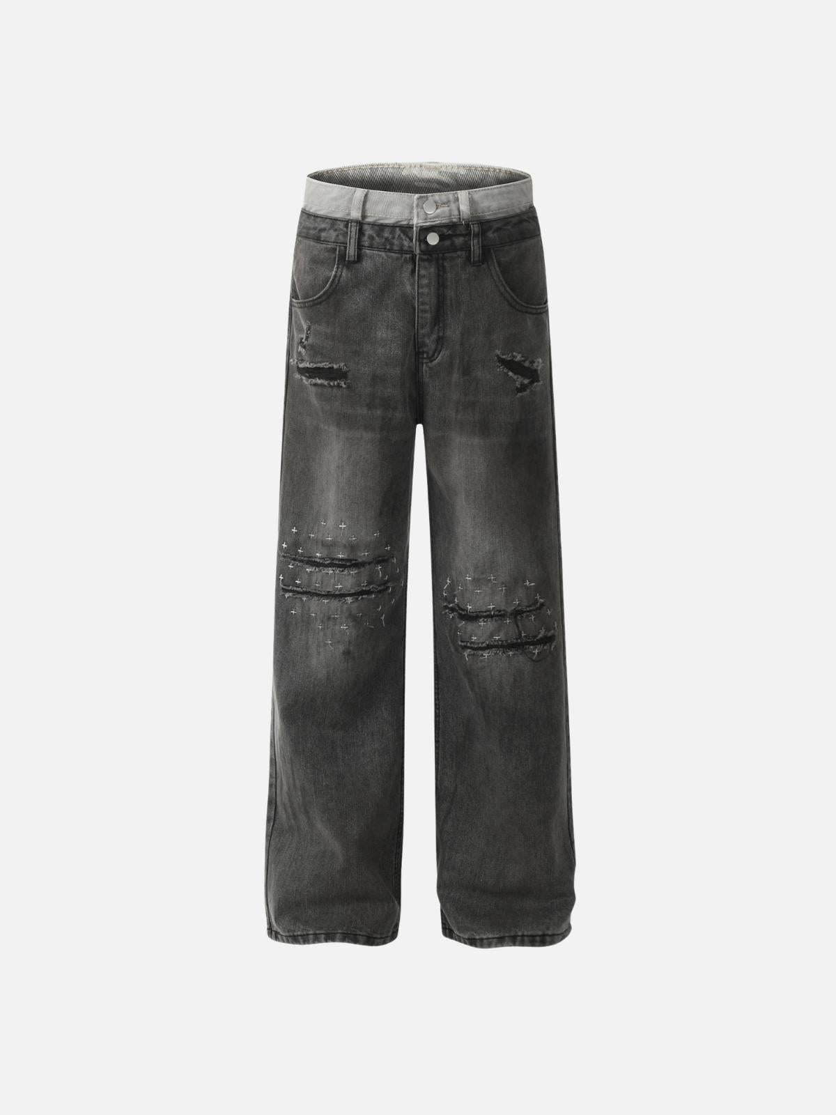 Camouflage Sagging Jeans