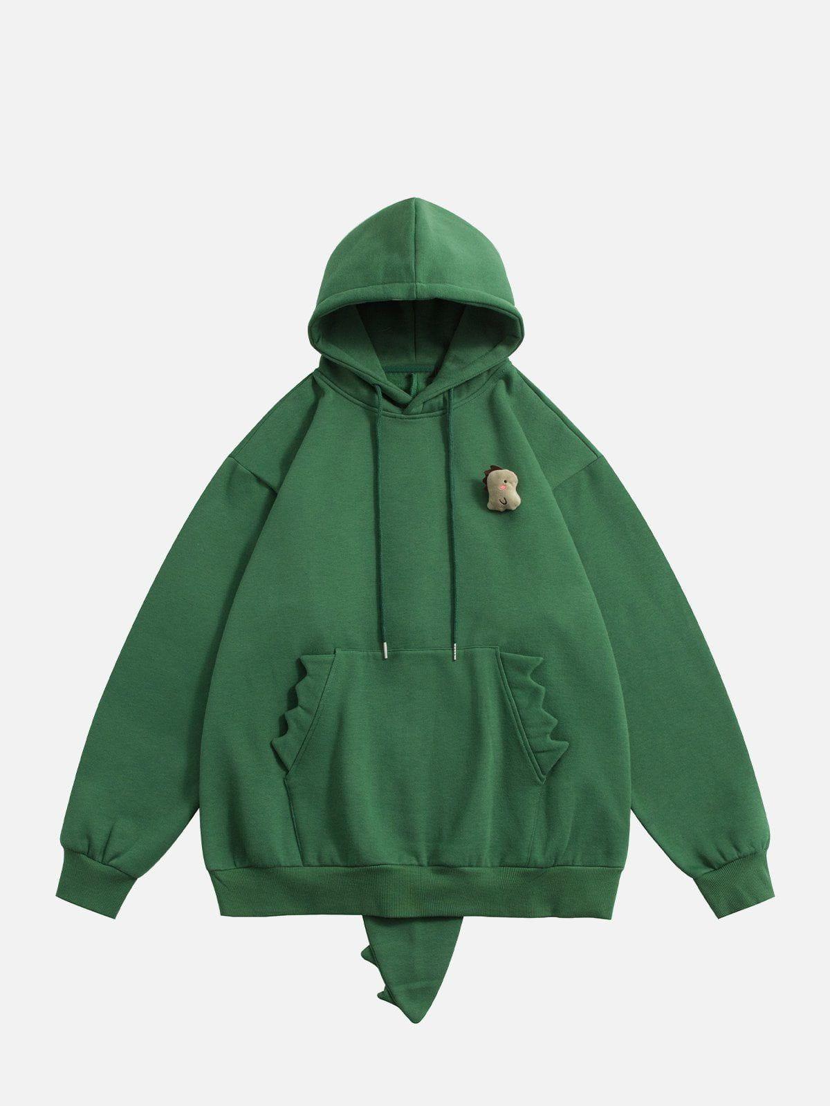 Cartoon Dinosaur Hoodie