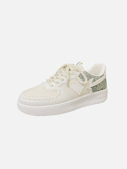 Cashew Flower Patchwork Canvas Shoes