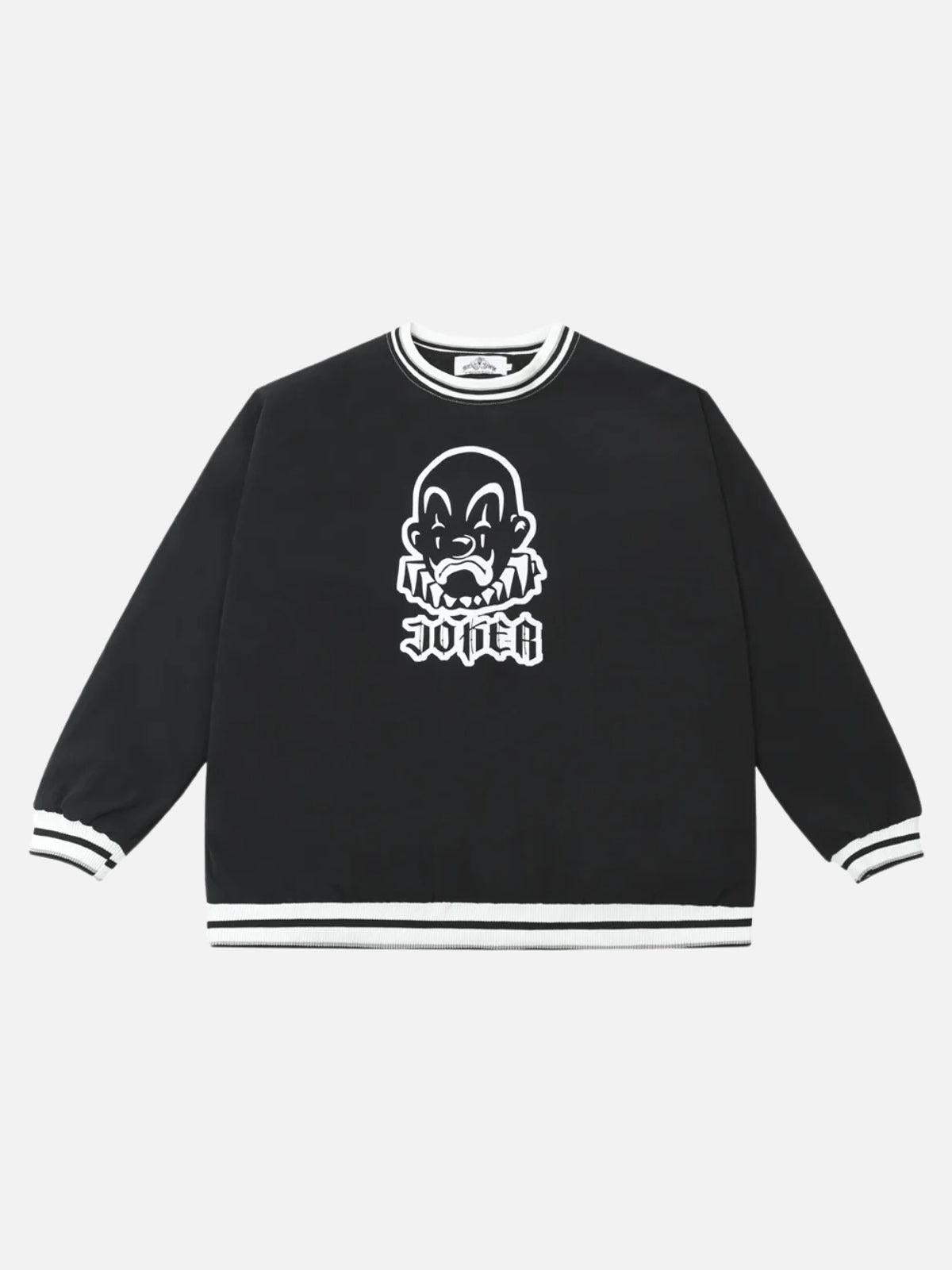 Clown Print Sweatshirt