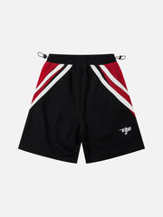 Colorblock Stripes Shorts