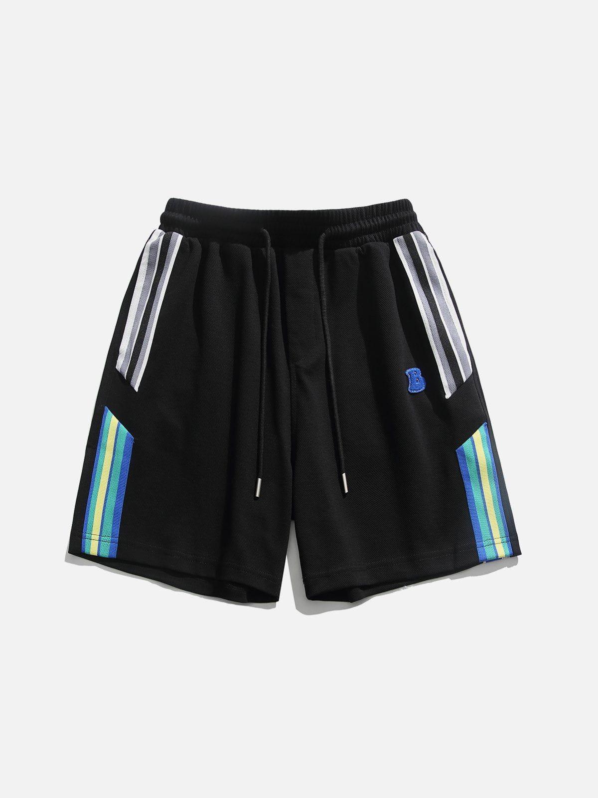Colorful Stripe Shorts