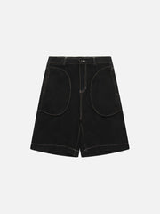 Curved Pockets Jorts