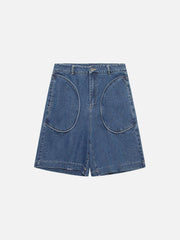 Curved Pockets Jorts