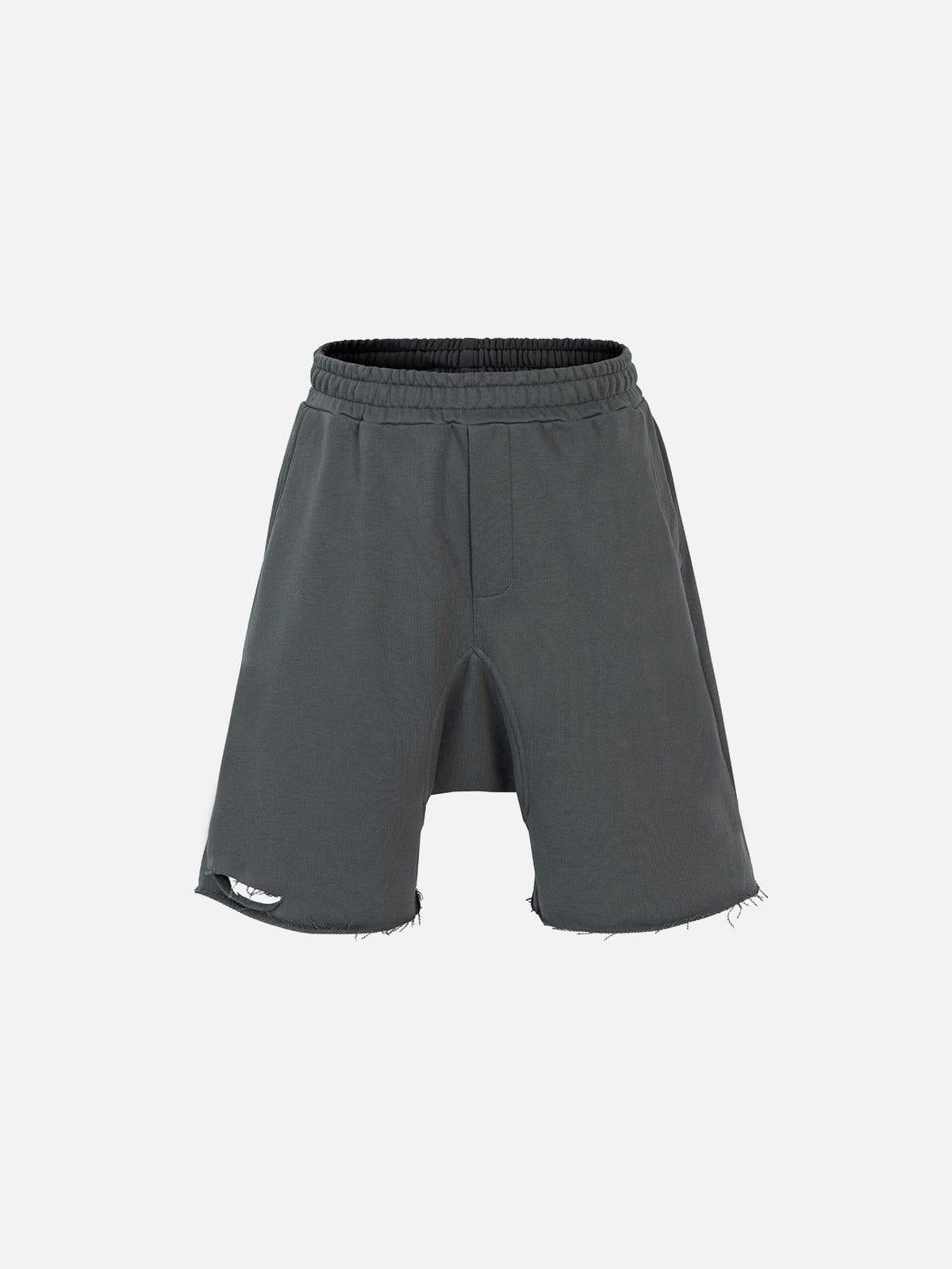 Cut Distressed Shorts