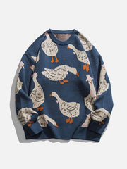 Cute Duck Knit Sweater
