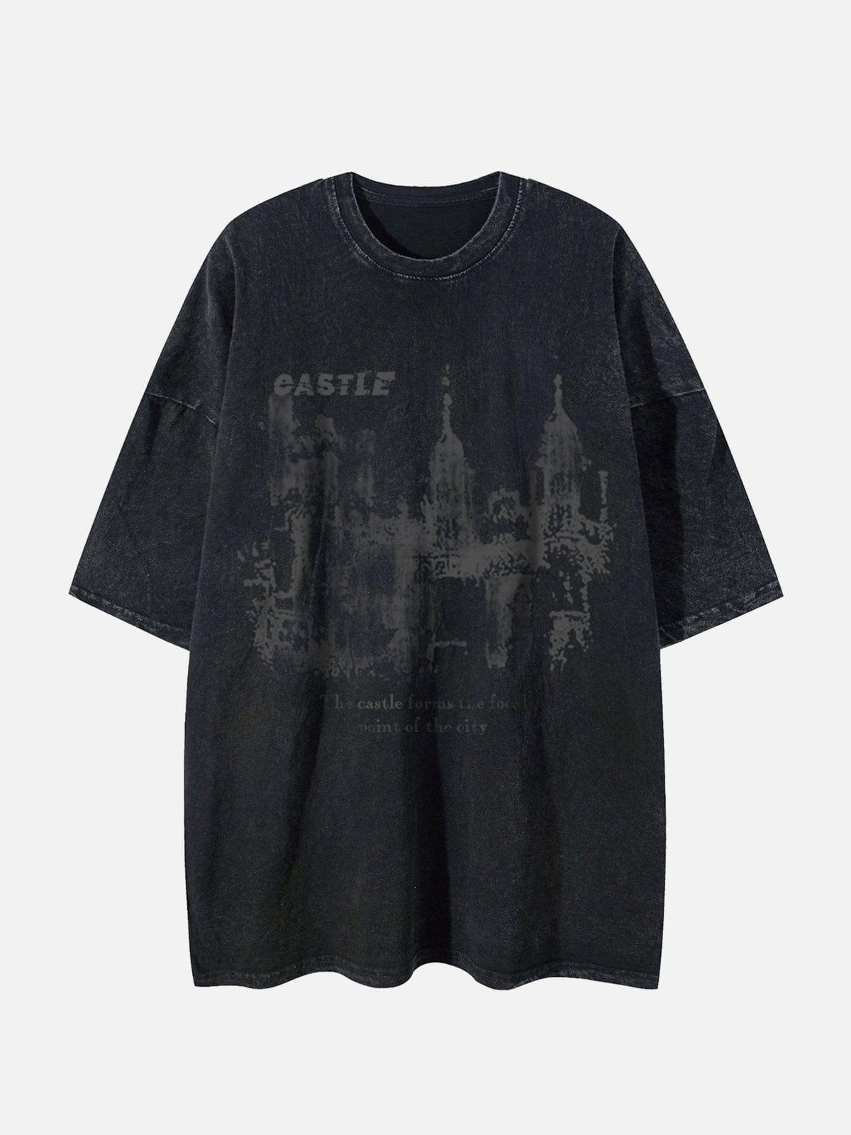Dark Castle Graphic Washed Tee