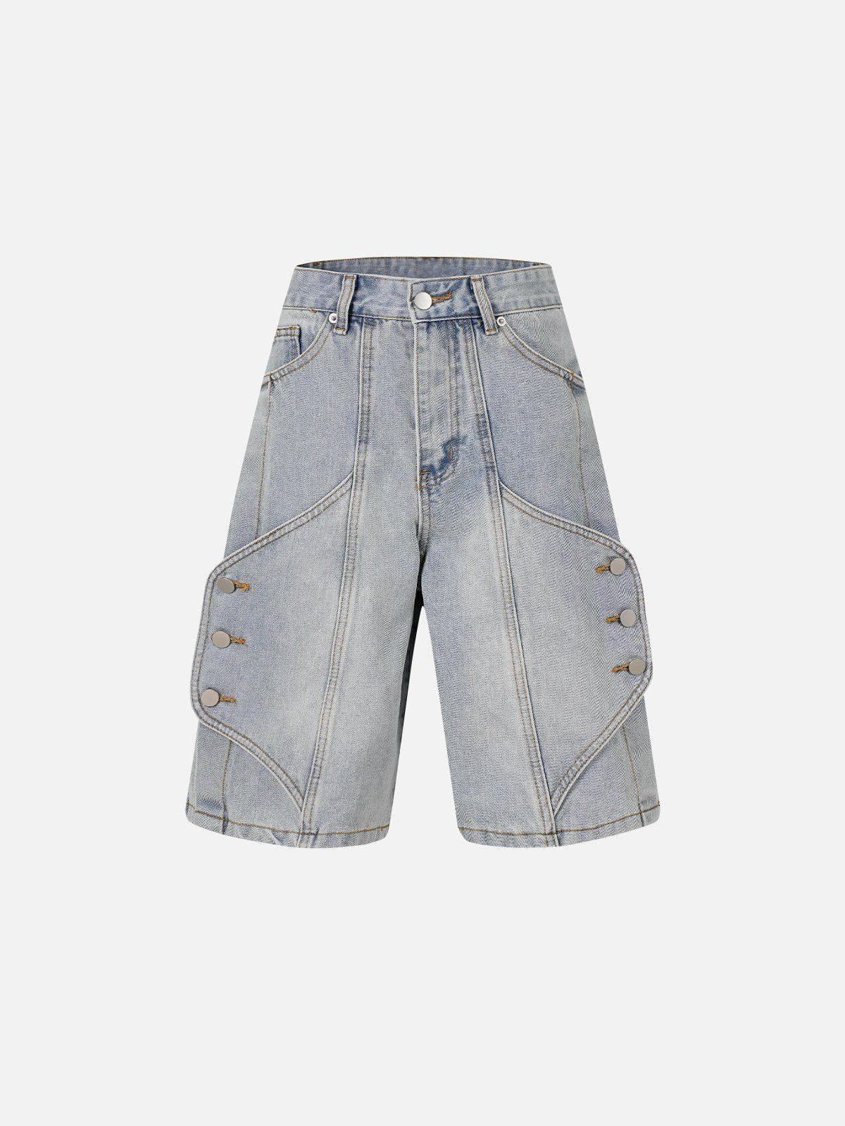 Deconstructive Patchwork Jorts