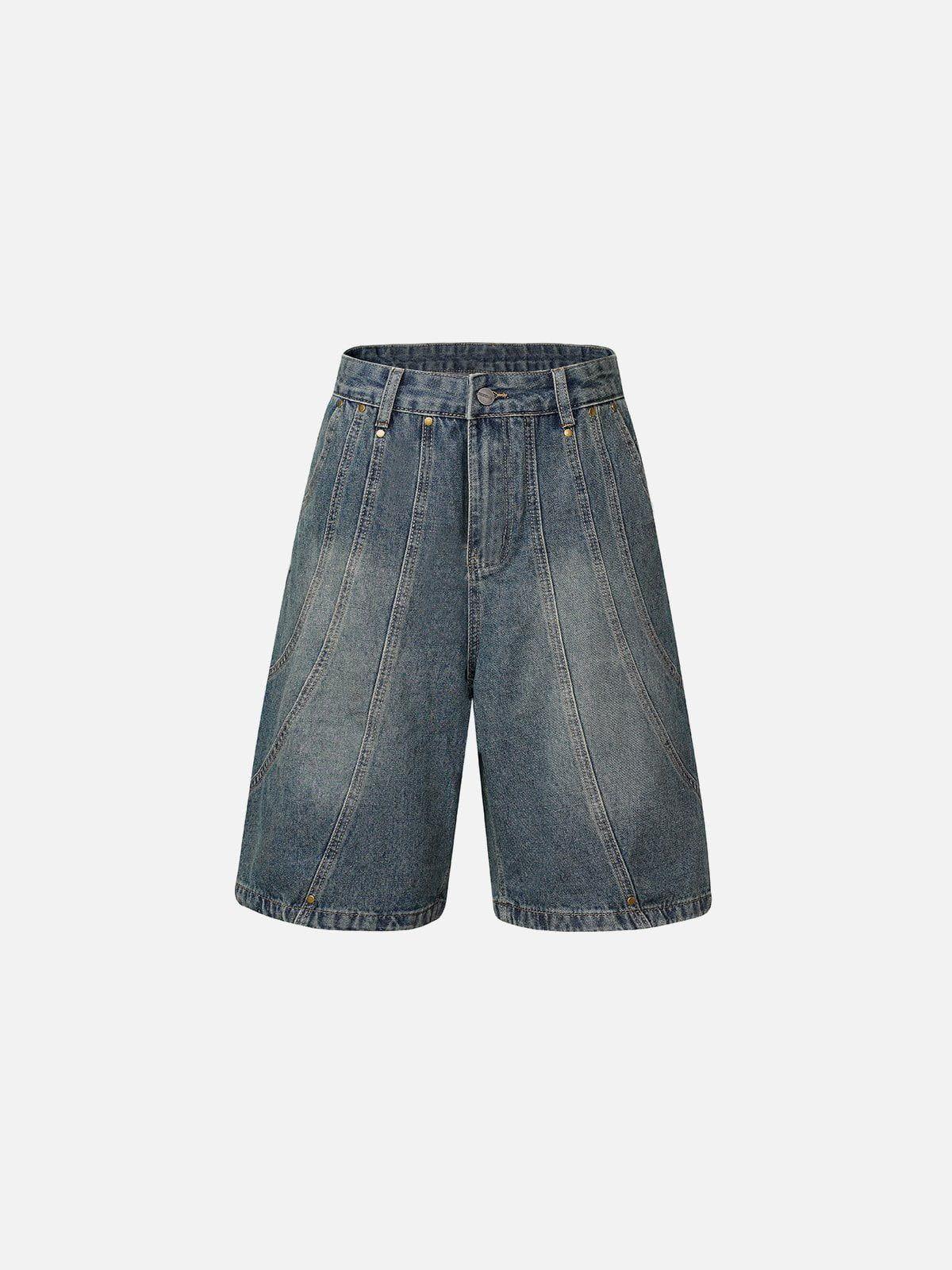Deconstructive Washed Jorts
