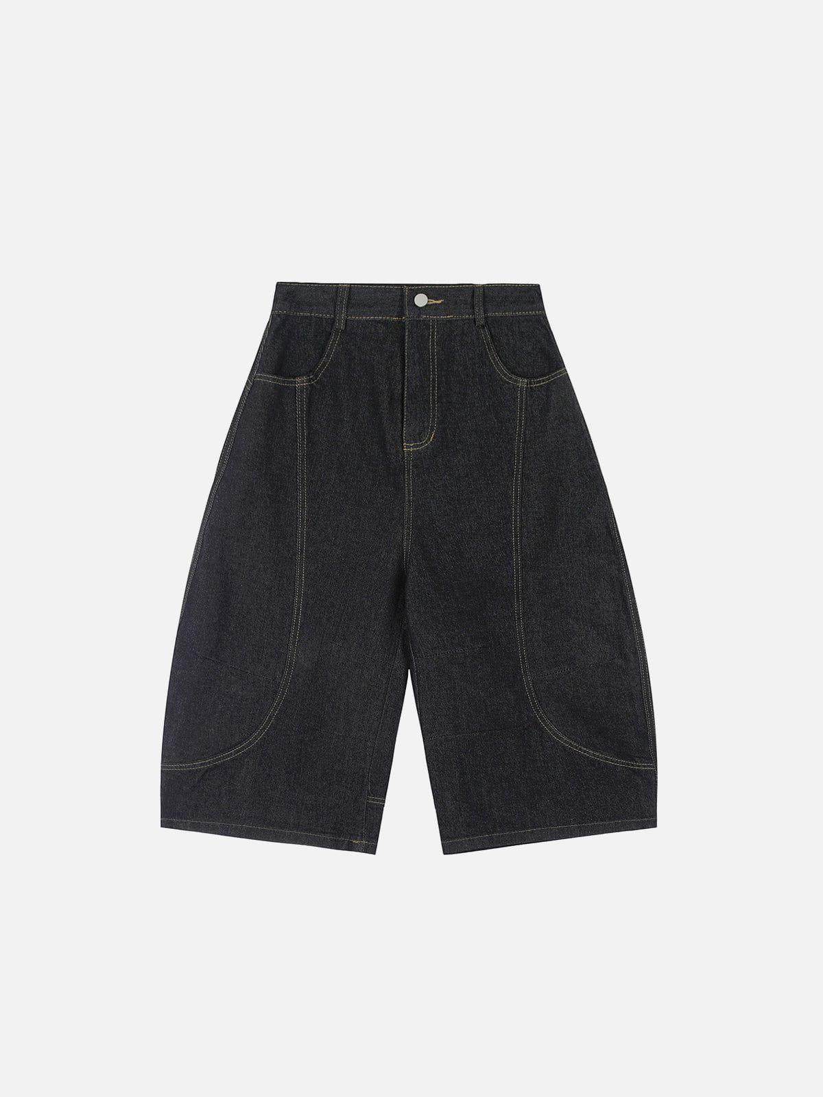 Deconstructive Washed Longline Jorts