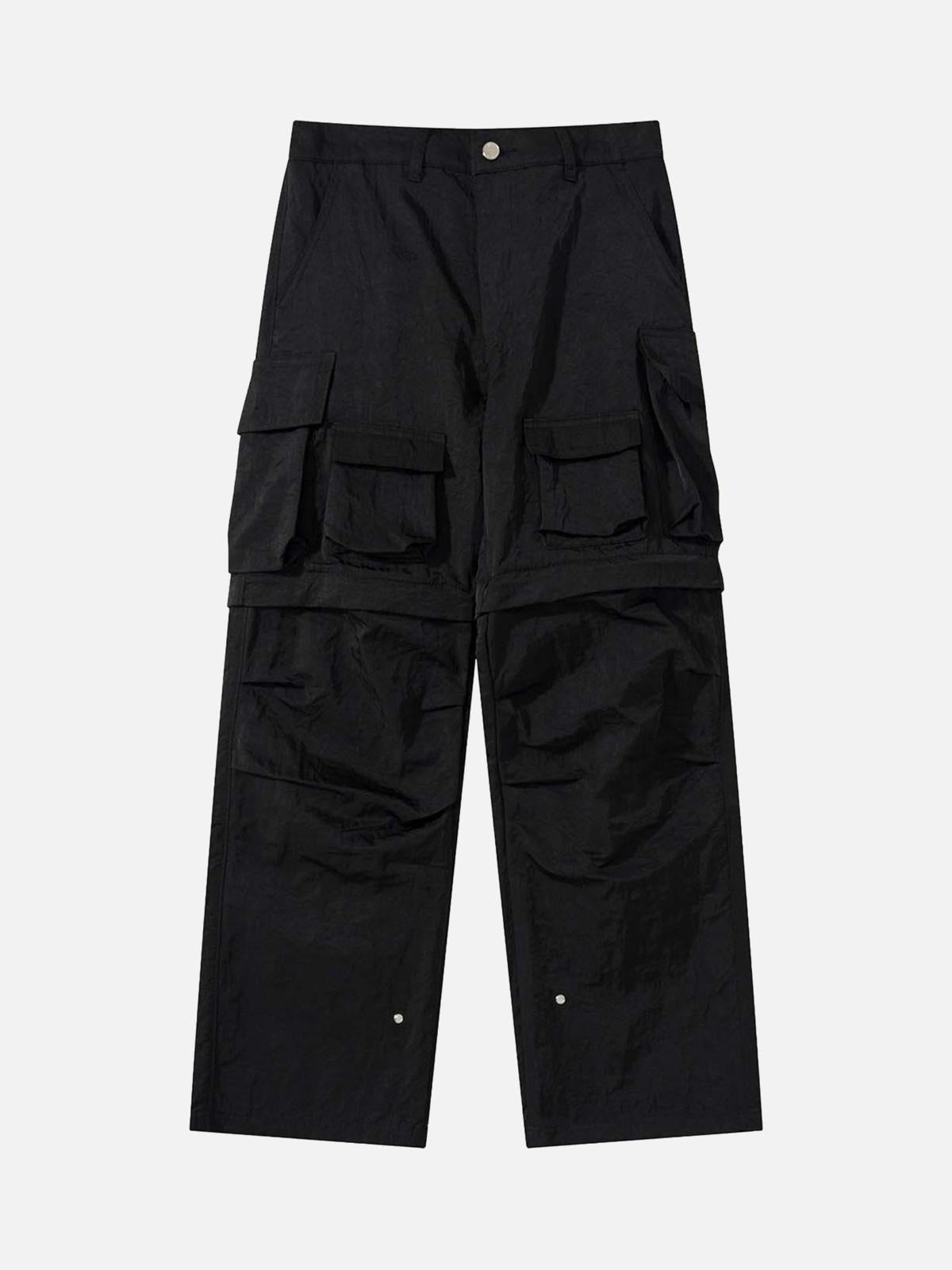 Detachable Multi-Pocket Work Pants