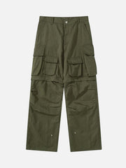 Detachable Multi-Pocket Work Pants