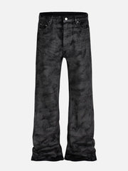 Dip-Dye Washed Jeans