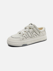 Dissolving Sole Patchwork Skate Shoes