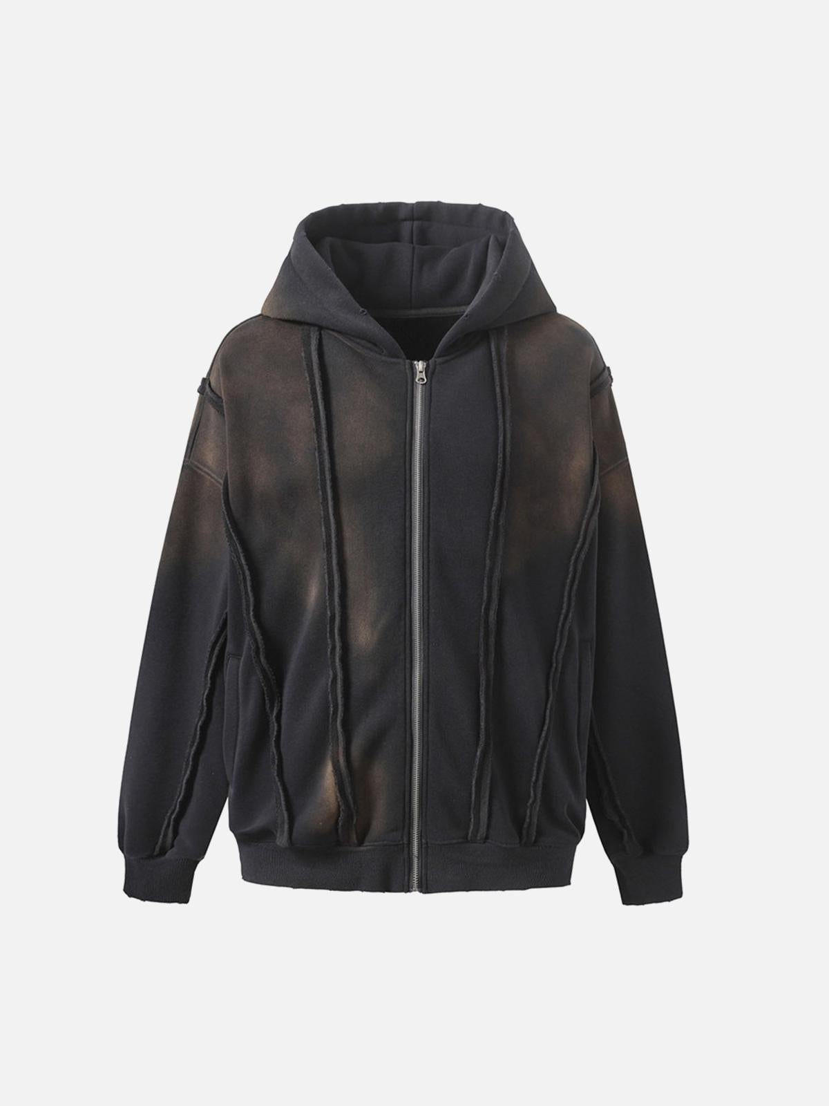 Distressed Patchwork Velvet Jacket