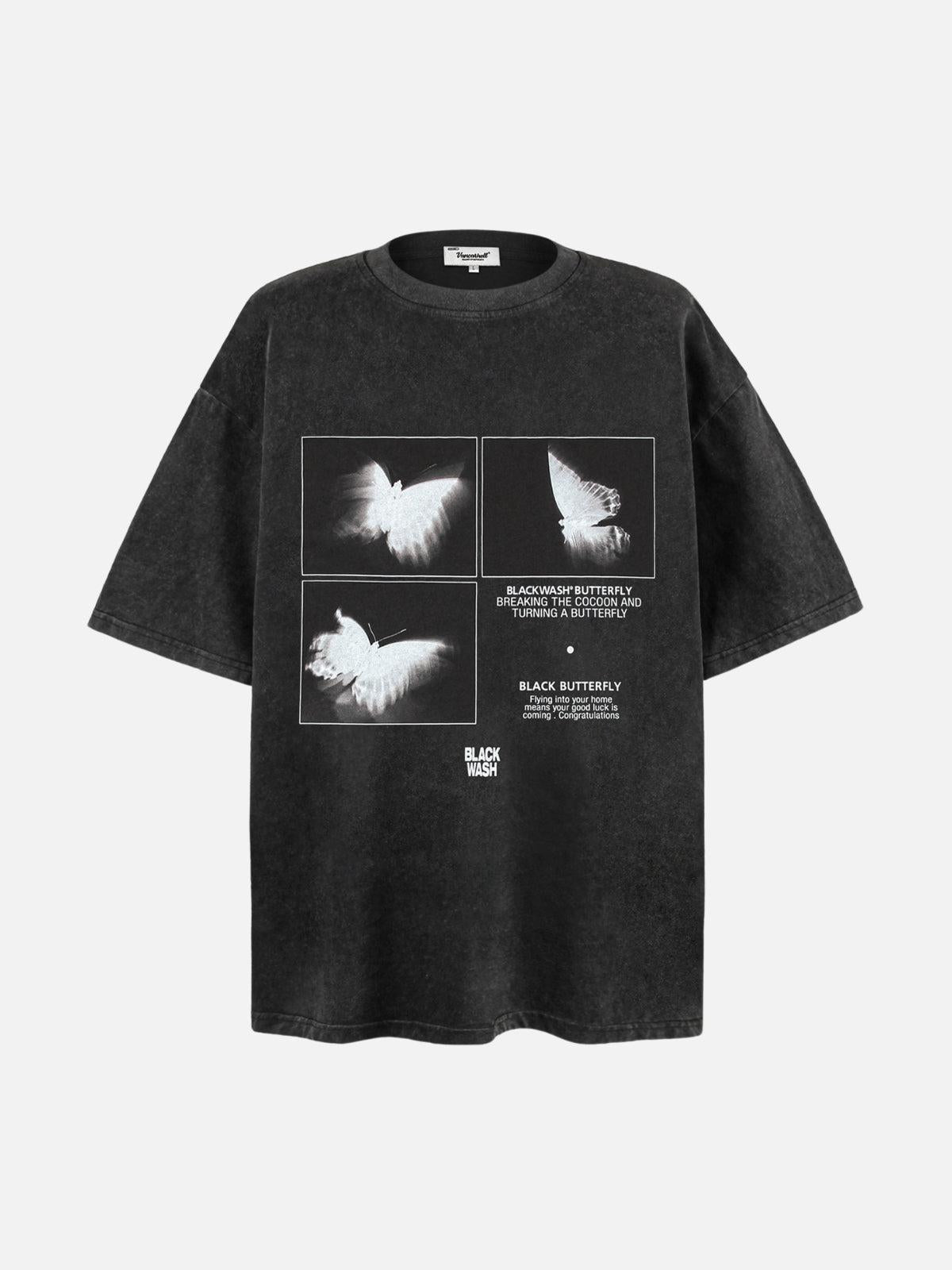 Ephemeral Wings Cinematic Butterfly Tee