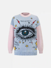 Eye Contact Sweater