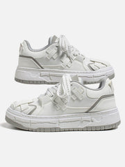 Fashionable And Versatile Thick-Soled Board Shoes