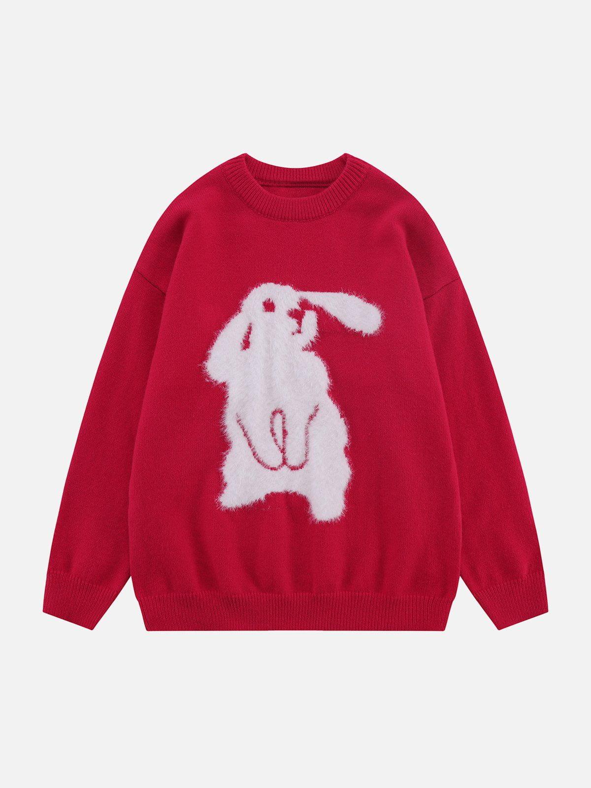 Flocking Bunny Sweater