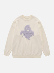 Flocking Ghost Sweater
