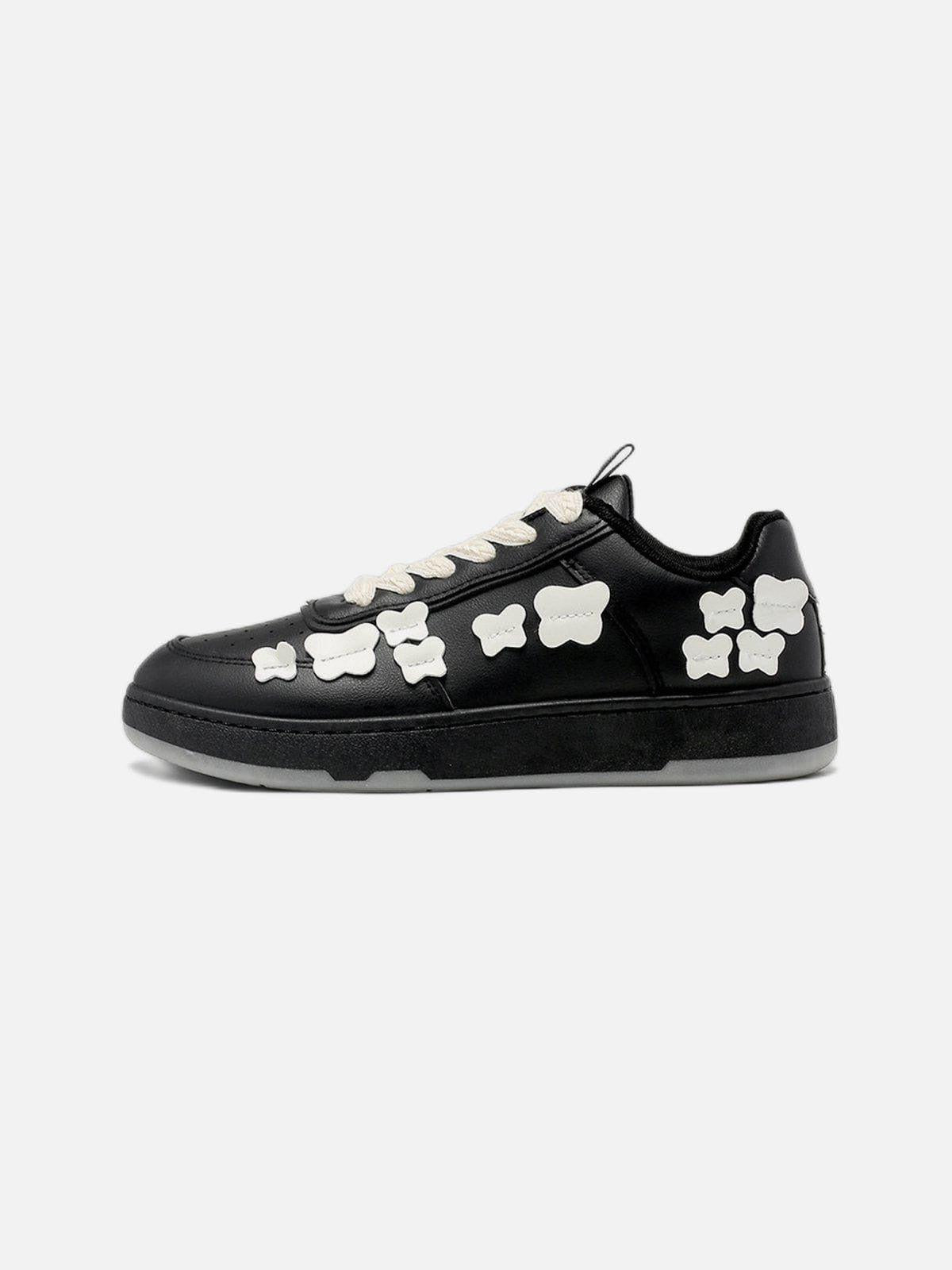 Fluorescent Butterfly Skate Shoes