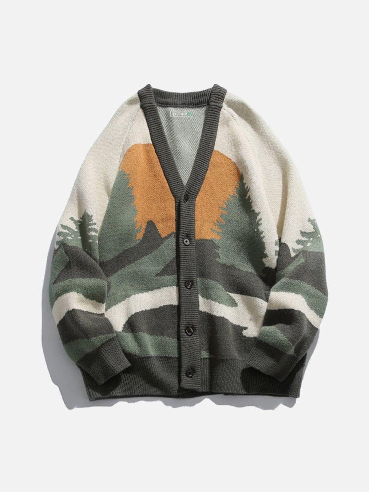 Forest Sunrise Cardigan