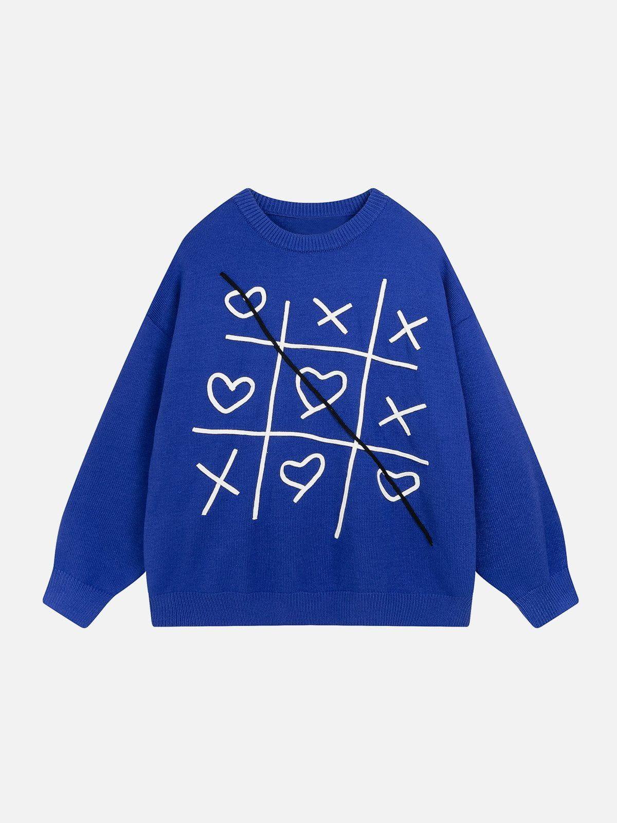 Fun Embroidery Sweater
