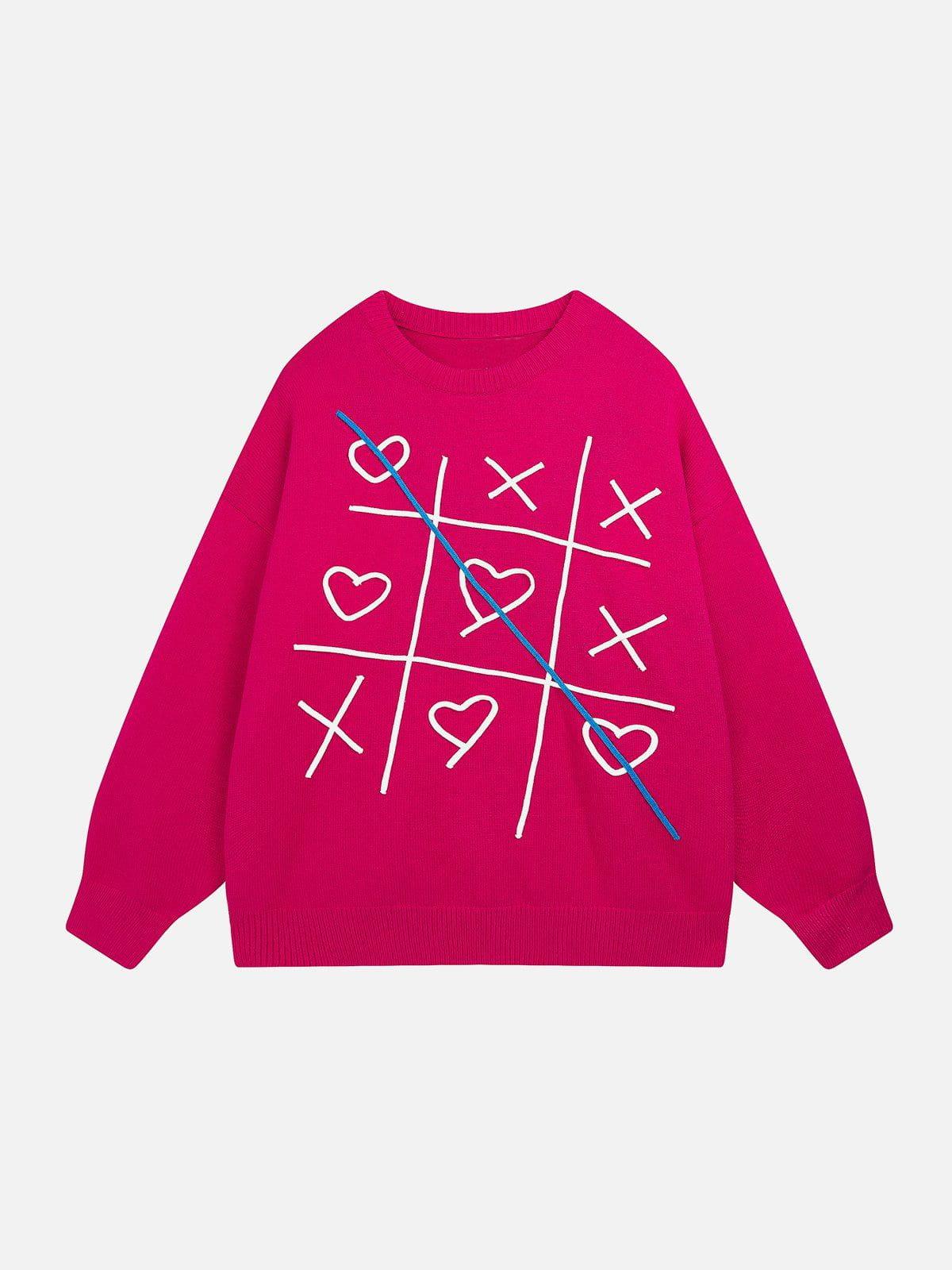 Fun Embroidery Sweater