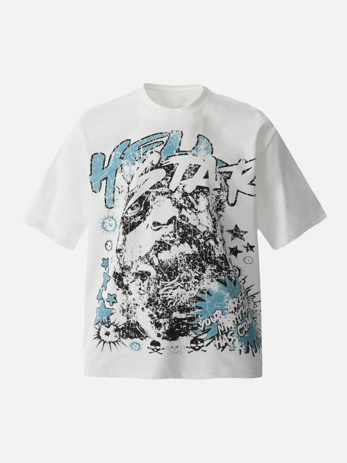Fun Protrait Graphic T-Shirt