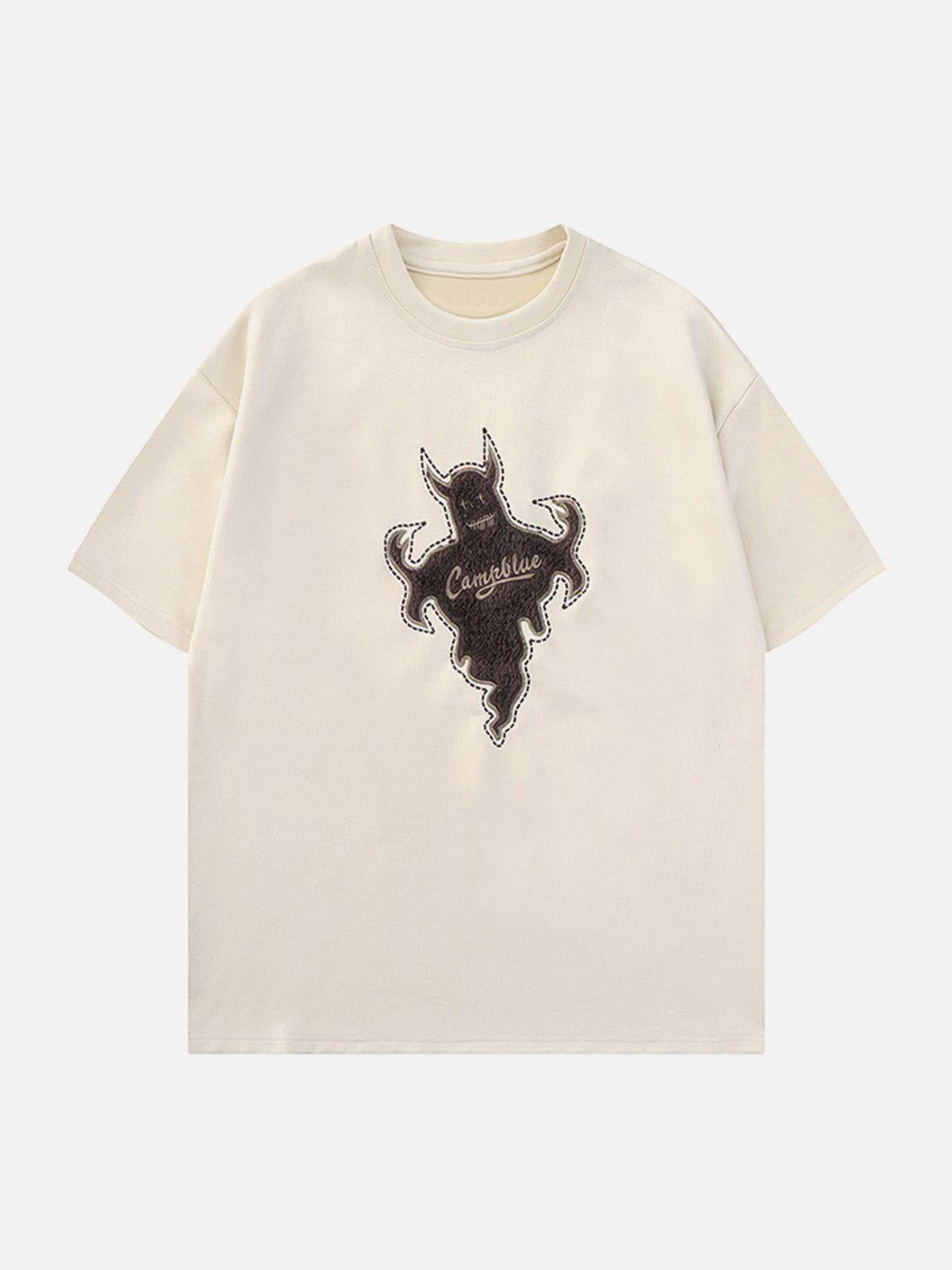 Genie Flocked Graphic Tee