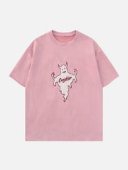 Genie Flocked Graphic Tee